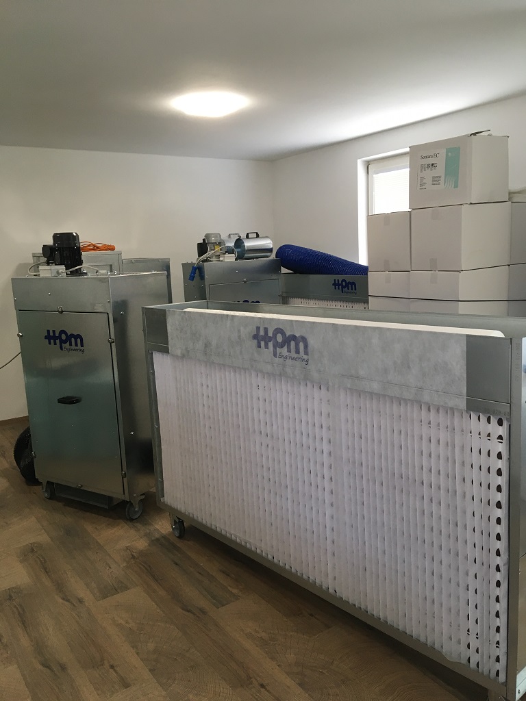 HPM 20 filtering unit
